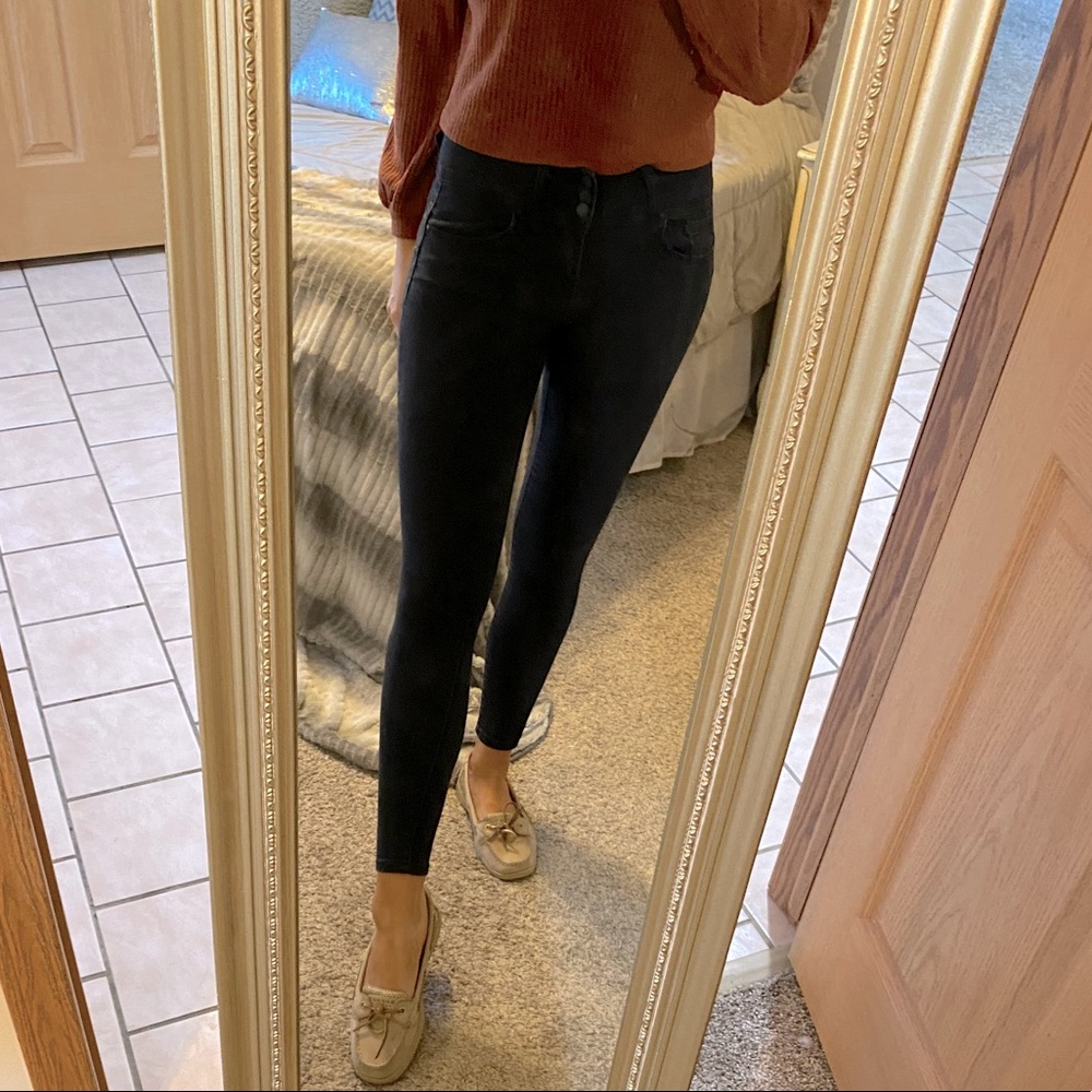 SOLD Black Wax Jean Jeans!